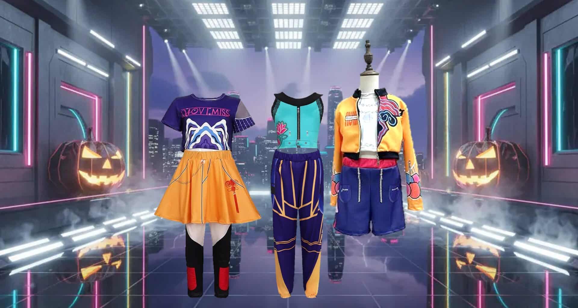 Roupa Guerreiras do K-Pop Halloween