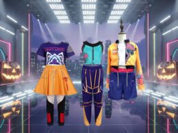 Roupa Guerreiras do K-Pop Halloween