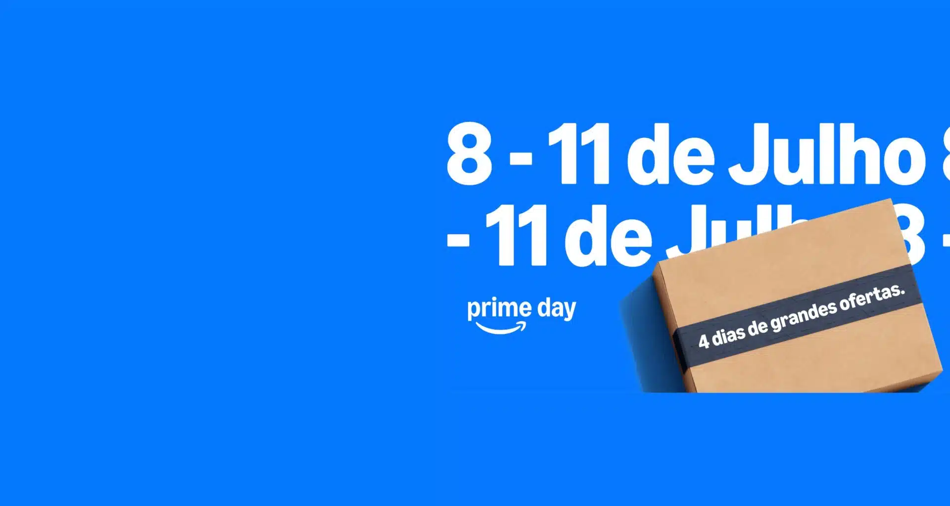 Promoções Prime Day, 8-11 de julho.