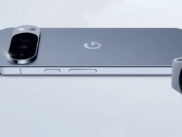 Smartphone, auriculares e relógio inteligente modernos.