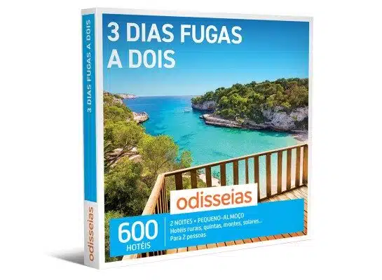 Odisseias 3 Dias Fugas a Dois | 600 HotÃ©is