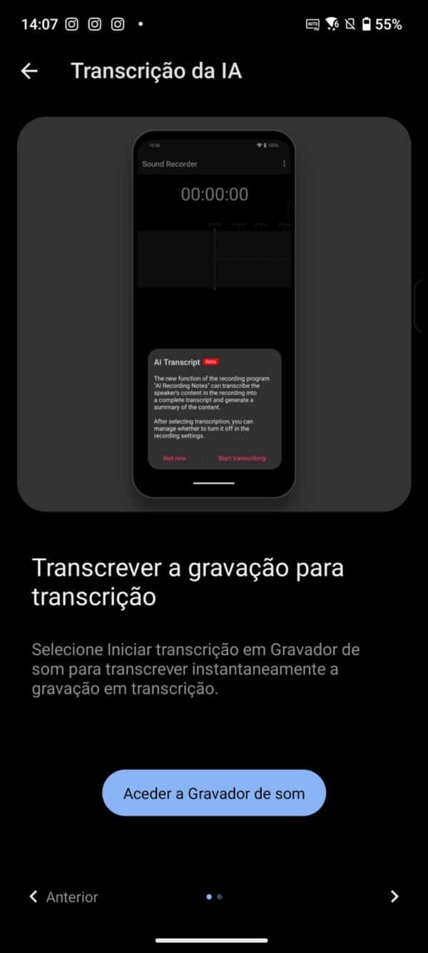 Transcrição de Gravações