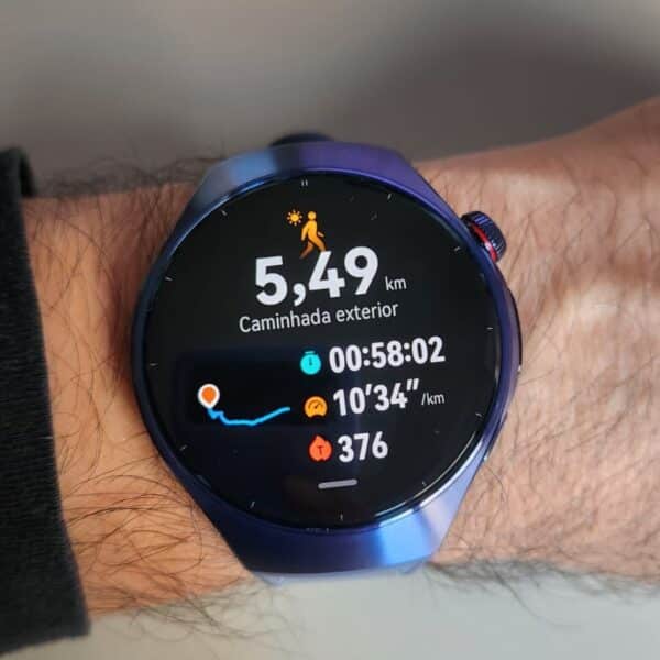 HUAWEI WATCH 5 Report Caminhada Exterior